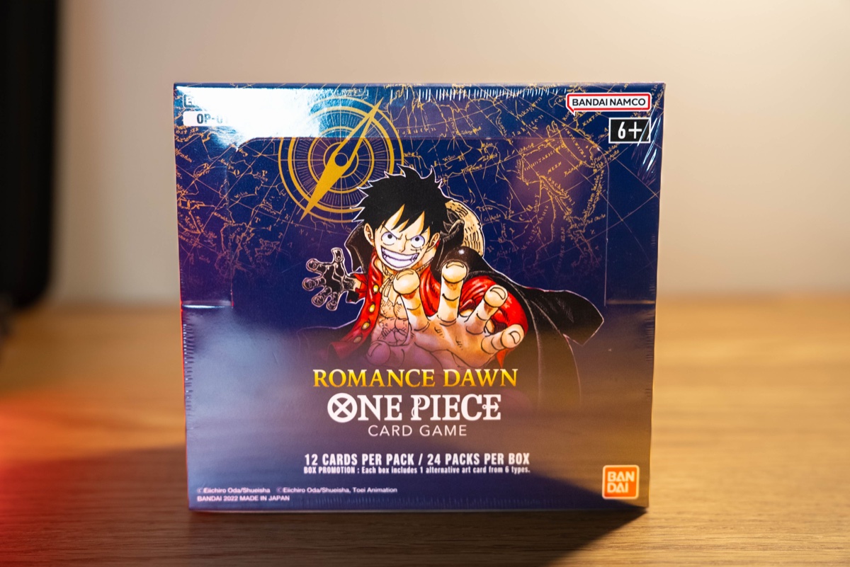 One Piece Romance Dawn Blue Bottom Wave 1 Sealed Booster Box For Sale Australia